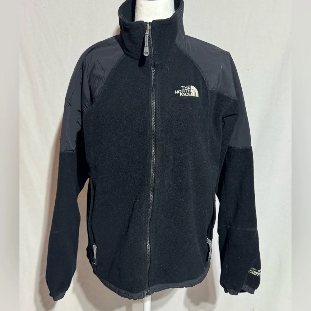 The North Face Vintage Full Zip Fleece Jacket Womens Large Gore Windstopper - Picture 1 of 7
